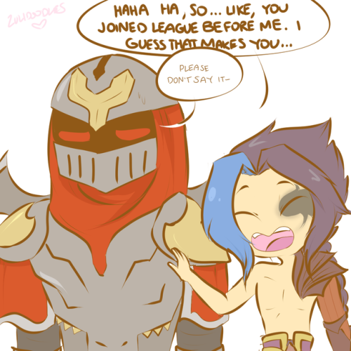 zulidoodles:[[I tried drawing Kayn, but honestly I can’t...