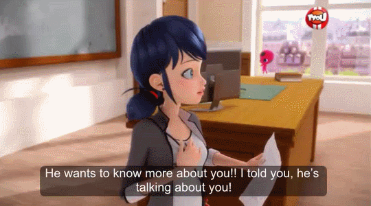 Miraculous Gifs — Adrienette Moments Ep: 1-15
