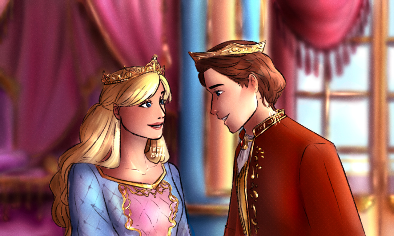 barbie princess and the pauper king dominick