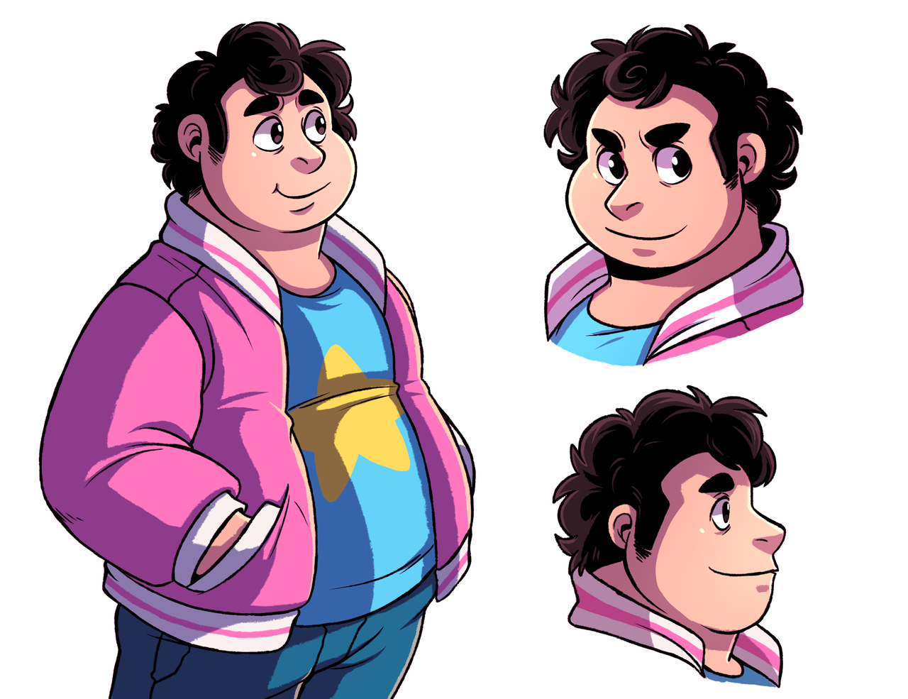 Steven has a neck now!!!!!!! I had to celebrate it