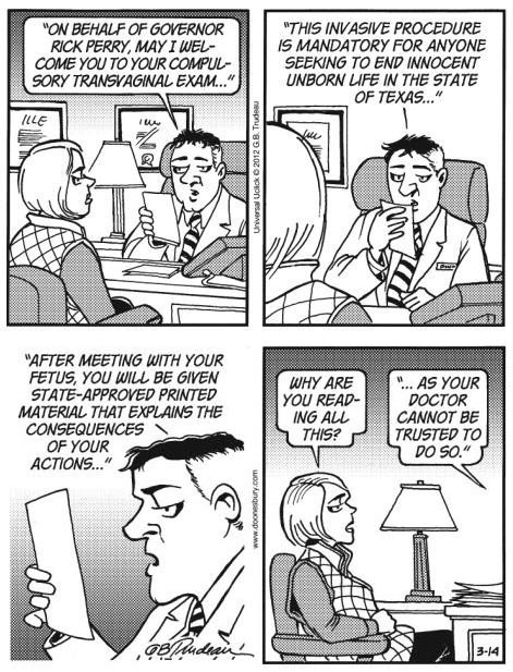 anti-capitalistlesbianwitch:This Doonesbury abortion cartoon...