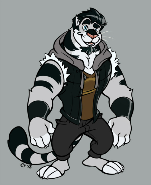 Tiger Character Design art artists on tumblr Anthro anthropomorphic