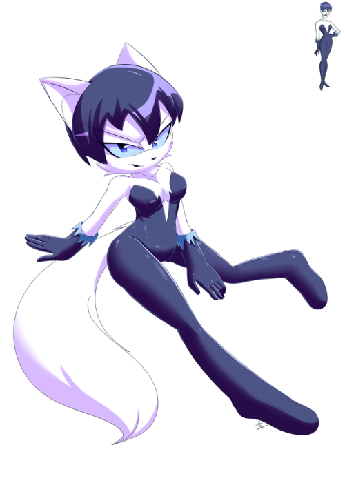 ken-the-baka-wolf:Killer Frost The Arctic Fox(Human Become...