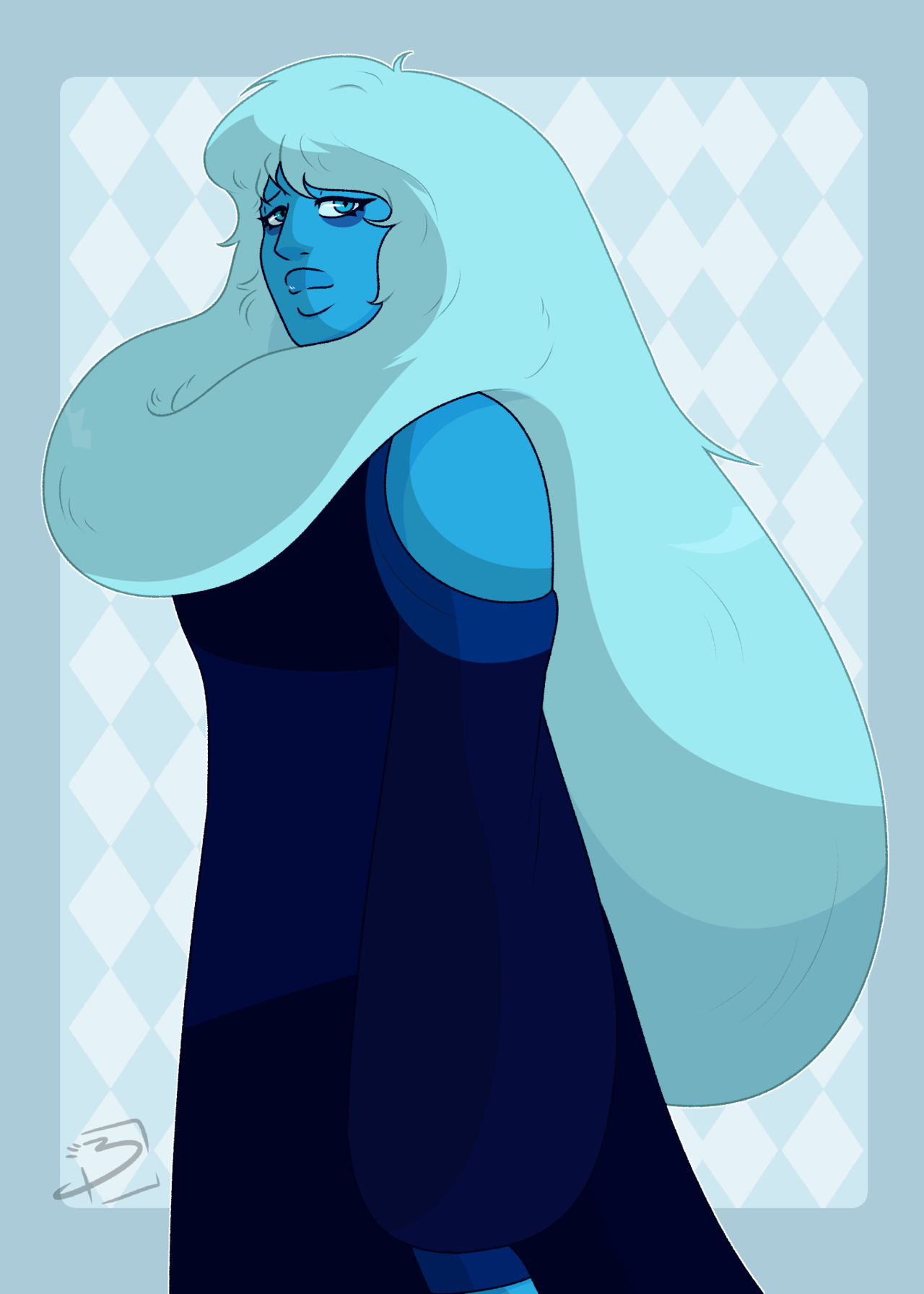 Sometimes, I take my time to draw one of the Diamonds.
