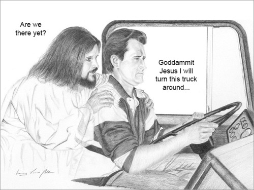 sadanduseless:Jesus Being a Jerk