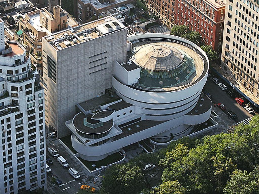 The Architectural Site Frank Lloyd Wright Guggenheim Museum New York 1936