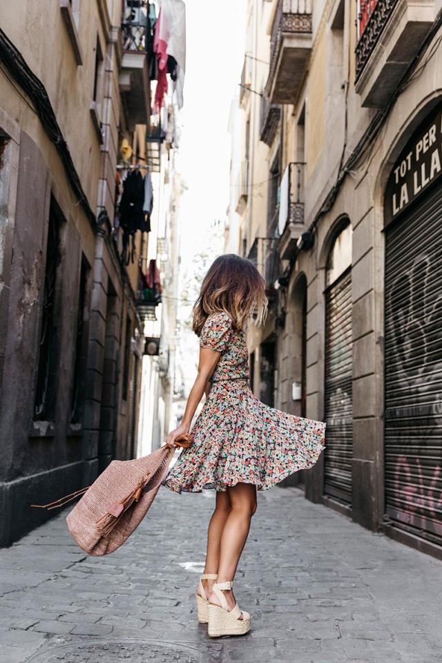 justthedesign: Floral Summer Outfit: Super cute...