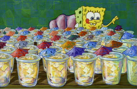 Spongebob Squarepants season 1 episode 19a: Fools in April “It must have been pretty good to make him cry like that.”