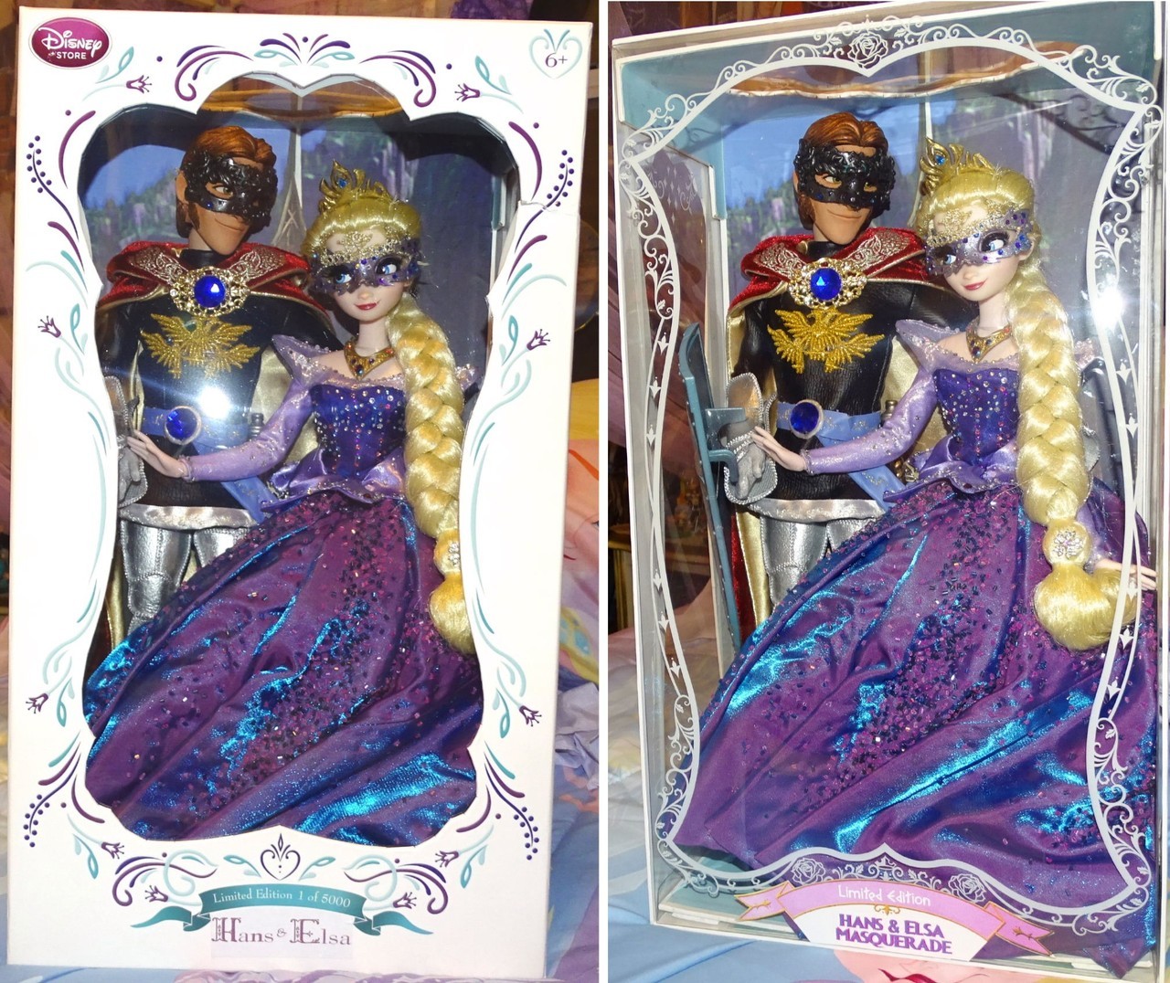 disney limited edition masquerade dolls