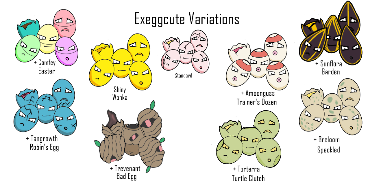 What Does Exeggcute Evolve Into. 