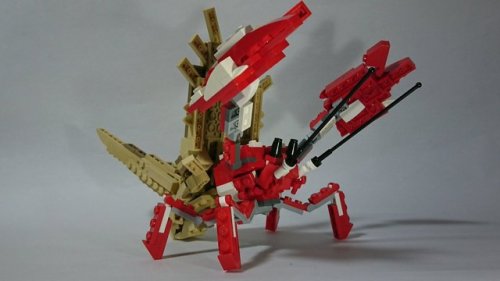 damnwyverngems:Daimyo Hermitaur LEGO x 五月は鯉のぼり