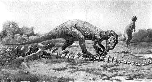 charles r knight allosaurus