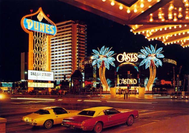 Vintage Las Vegas — Dunes c. 1983-1984 Postcard via Scott Henderson