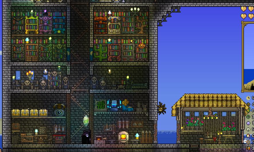 Terraria Bases And Buildings