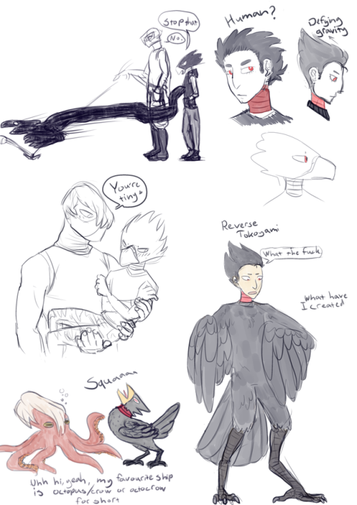 human!tokoyami | Tumblr