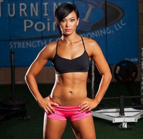 gossypics:Michelle “The Karate Hottie” Waterson via /r/Celebs...