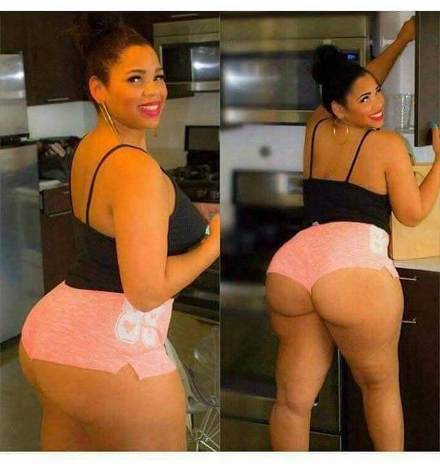 She2DamnThick Sex In The Kitchen Over By The Stove