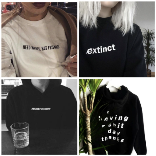 esyroclothes:♡ ♡  UNISEX HOODIES &...