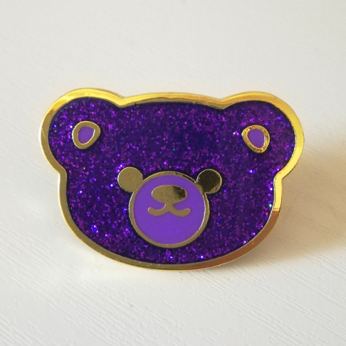 Bear pins arrived! There are some left after sending preorders...