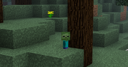 cubesforbrains:the-minecraft-funnies:serves you right you...