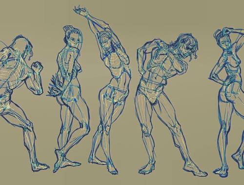 After some wobbly figure drawings I thought I should check in...