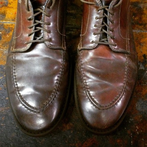moulded shoe