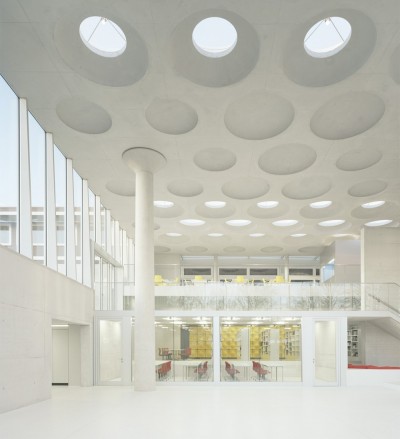 ombuarchitecture:<br /><br />Eckenberg’s Academy Forum,<br />Adelsheim, Baden-Württemberg, Germany.<br />By Ecker Architekten<br />Source: Plataforma arquitectura<br />