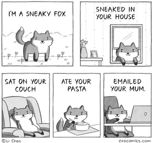 catsbeaversandducks:By exocomics.com