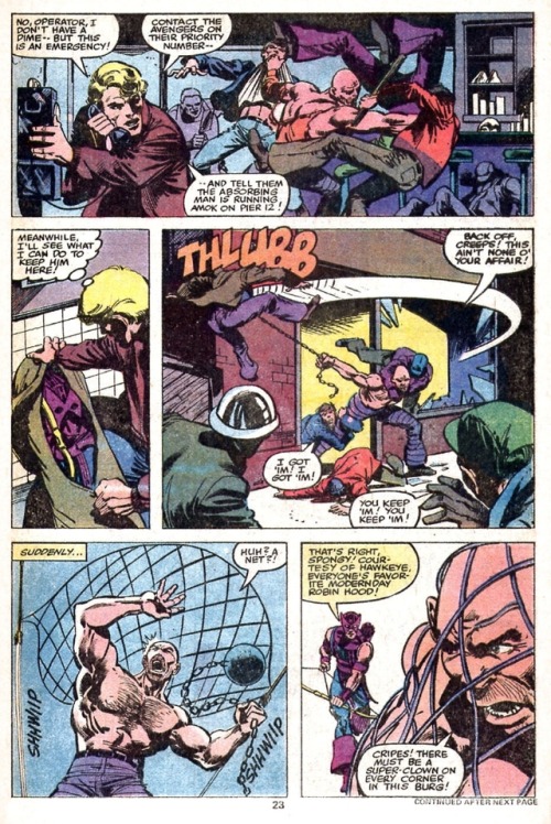 Avengers #183, page 23 by John Byrne & Klaus Janson &...