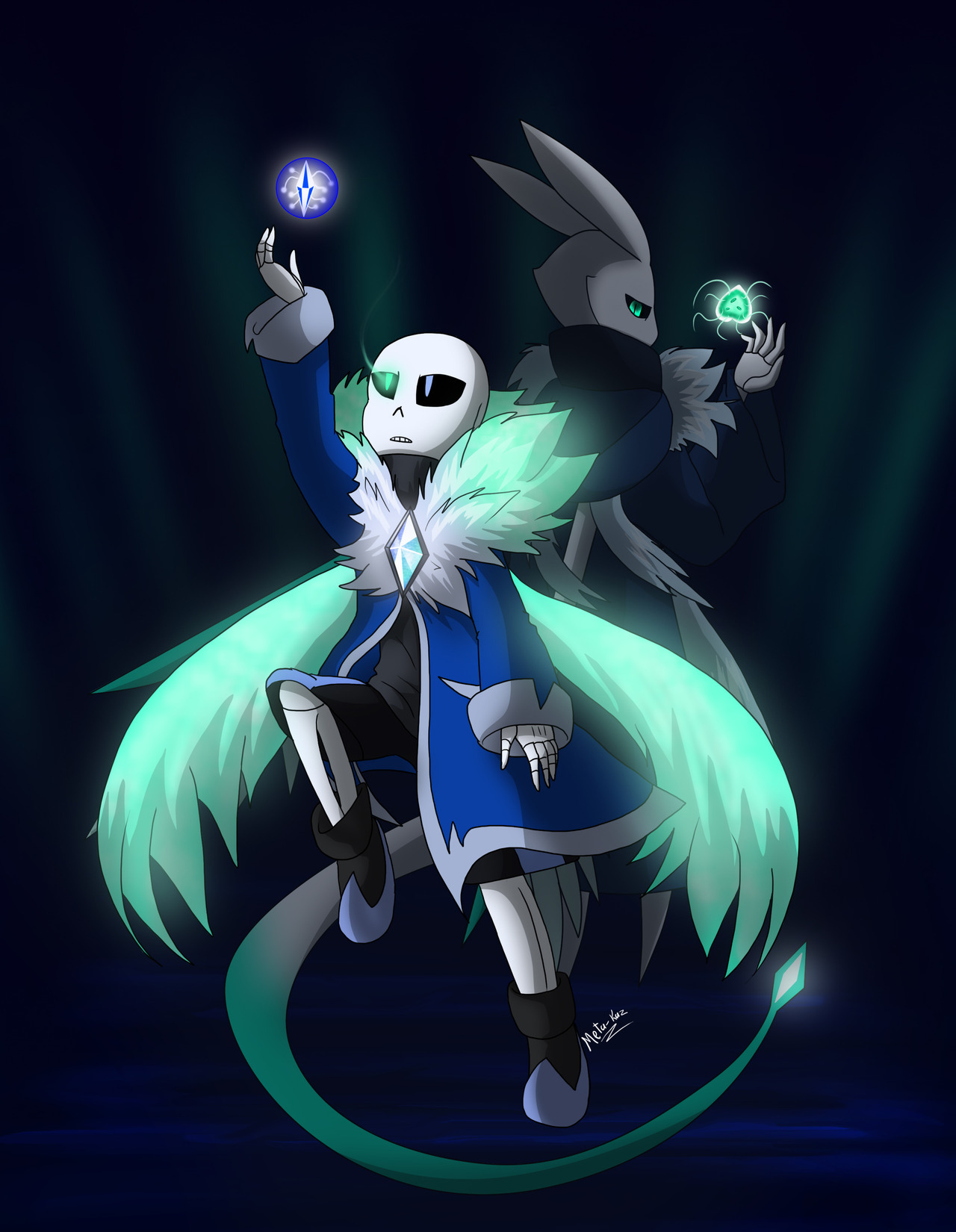 Abyss and Kyo Symbiosis I wanted the do some arts before I return back the ...