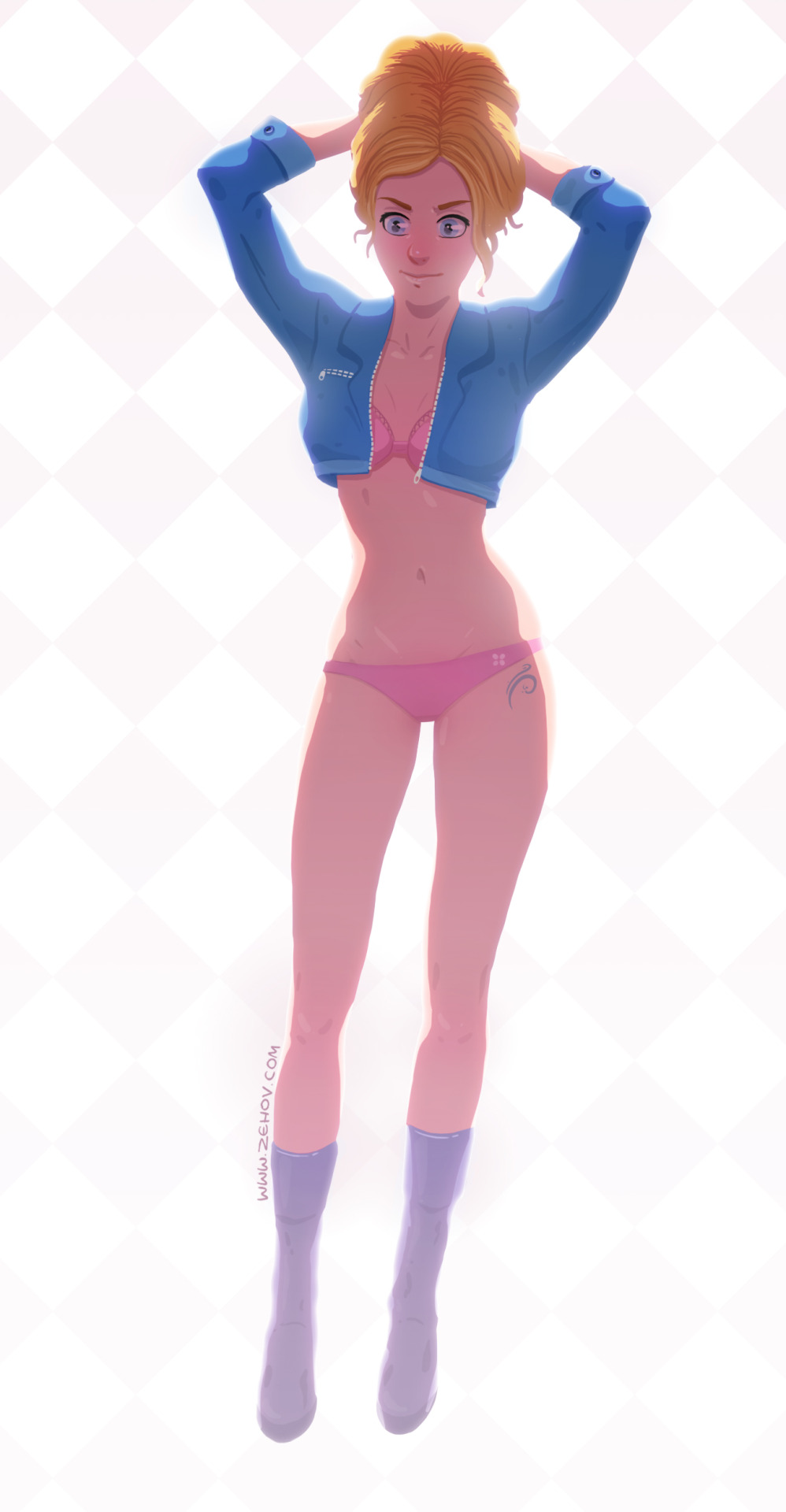 Tsvetomir Zehov Back To The Comfort Zone Of Drawing Girls