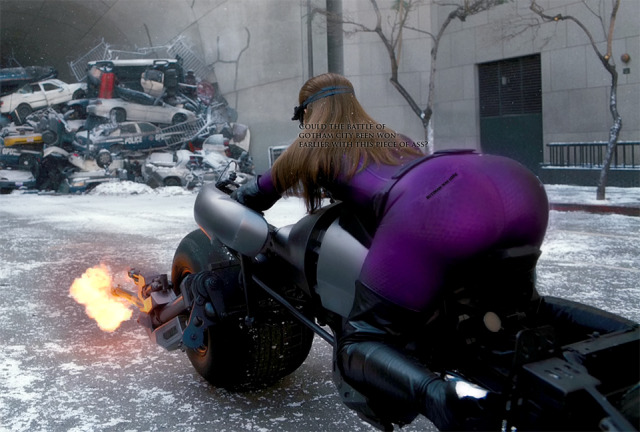 Buttman00 Catwoman With Some Serious Firepower