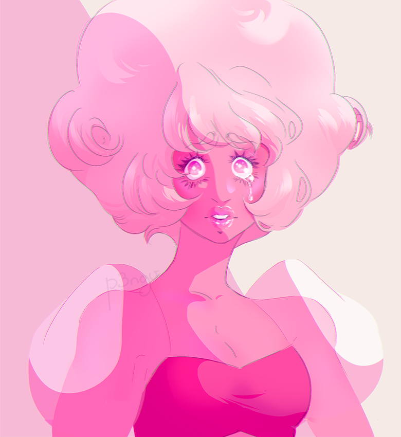 I wanted to use lots of pink…so I drew pinkie pie