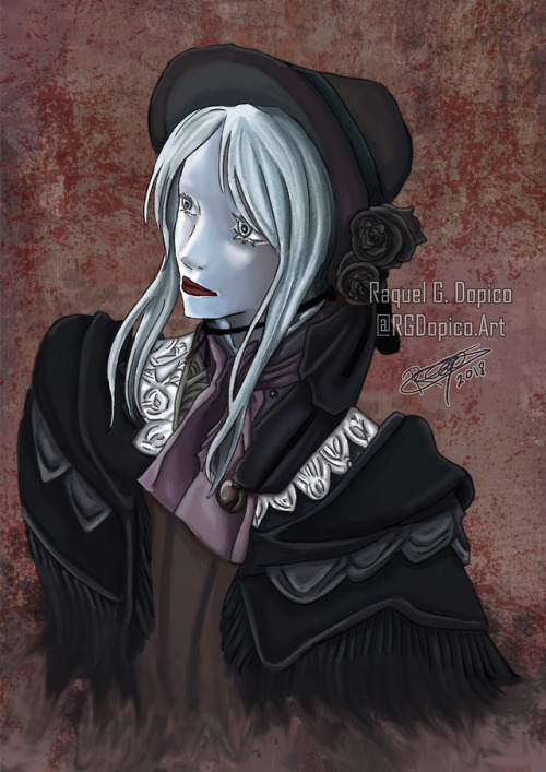 loveloki:Doll - Bloodborne.Art by me: BLOGA drawing I made of...