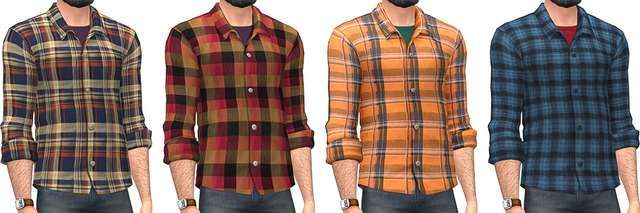 digital dollies — marvinsims: Buttoned Flannels I just love...