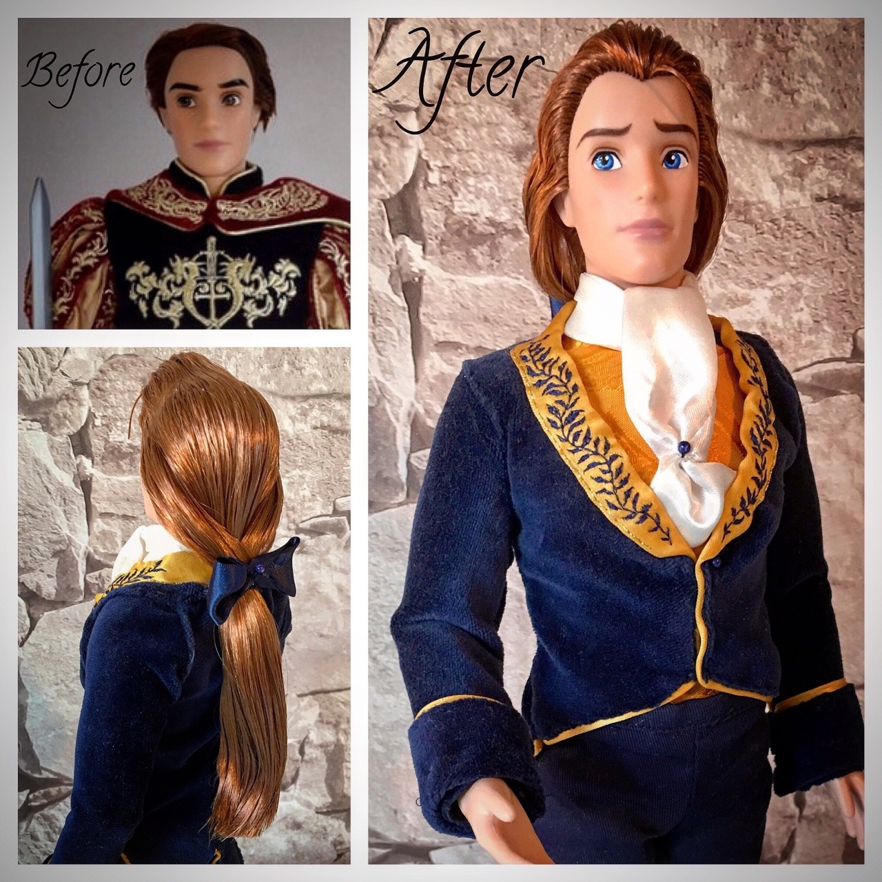 prince adam disney doll