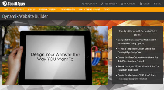Dynamic Website Builder v2.4.7 + Skins Nulled