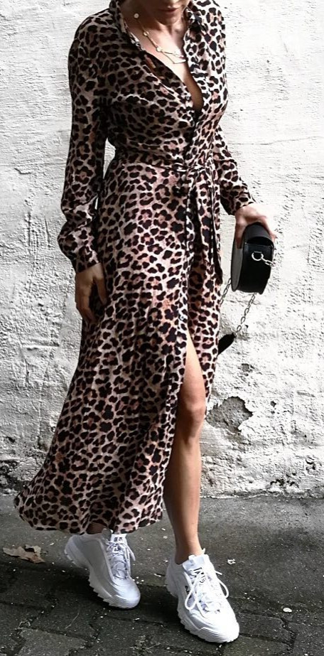 latest celebrity news, dress clothes, #Clothing, #Street Leopard trend via peline_g 