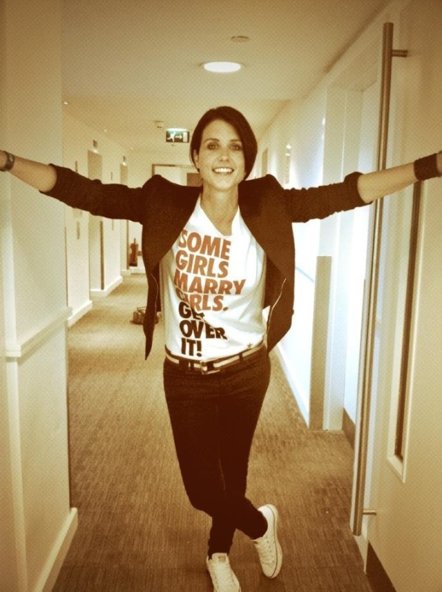 Heather Peace ~ Manchester Pride Can You See Anything Yes