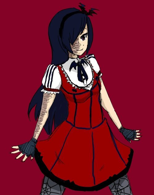 Some pictures of Hanako as a vampire