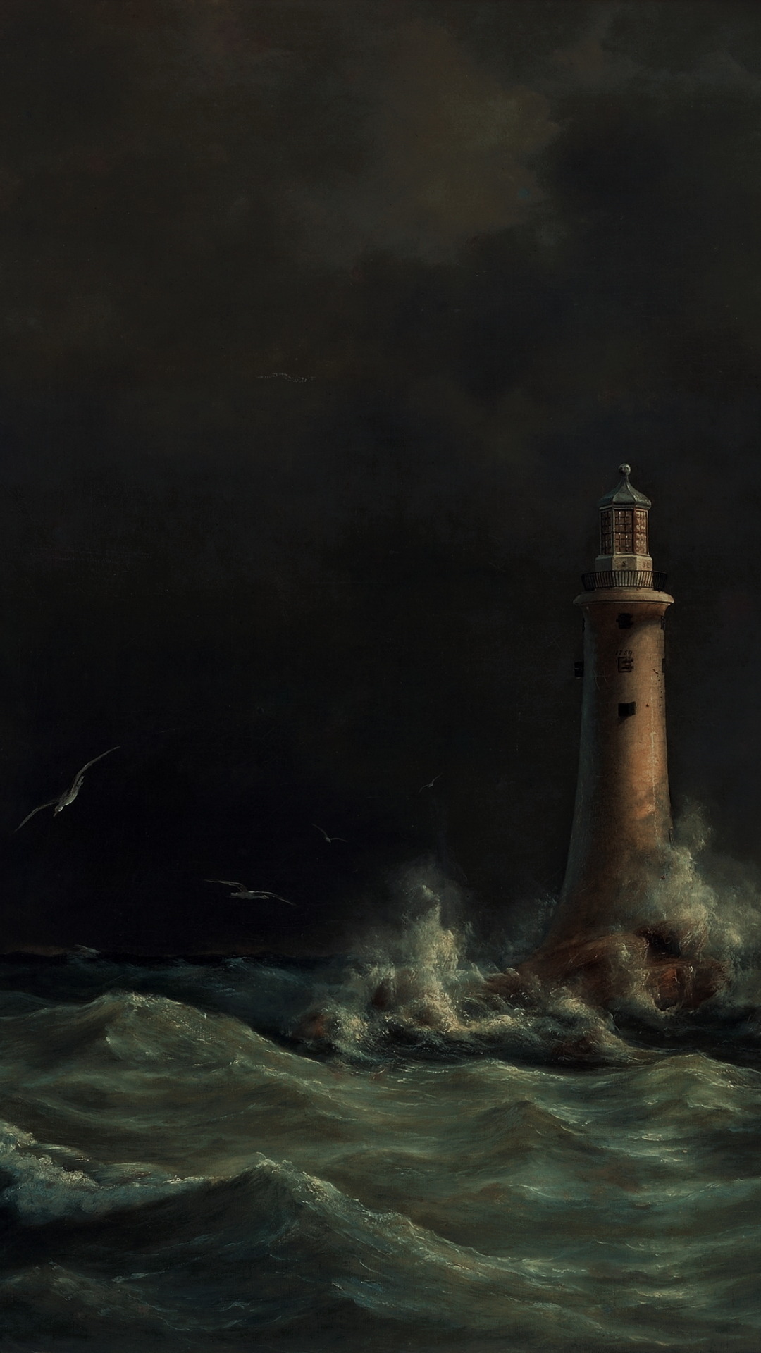In Details: Dutch Merchant, Ships in a Storm by...