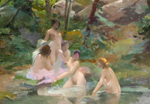 goodreadss:Paul François Quinsac, Nymphs in the Forest,Paul...