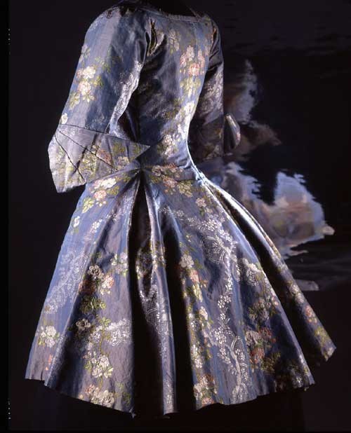 Madame de Pompadour (Lady’s silk caraco jacket, 1780s France)