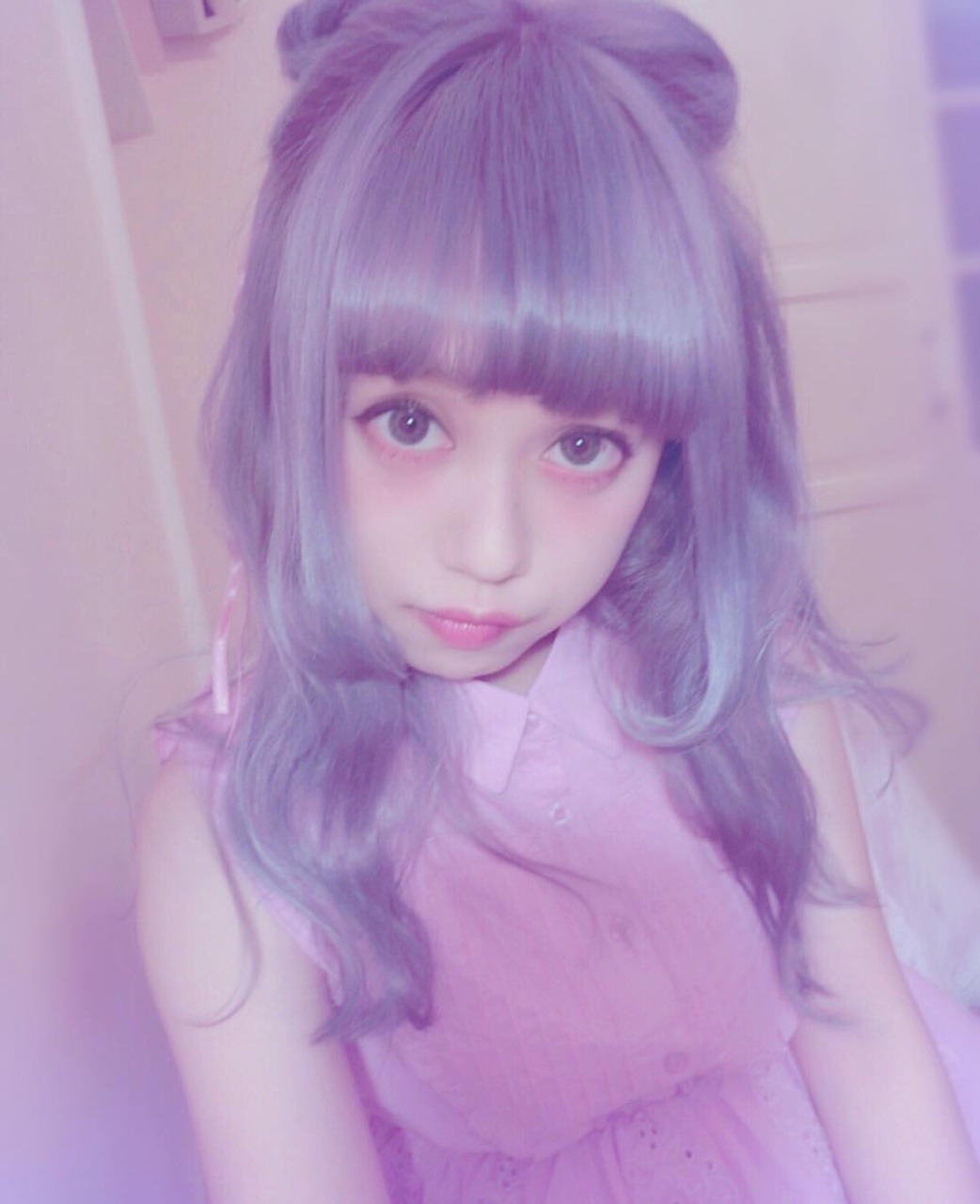 Girls tumblr with light purple hair catalog photo Girls tumblr with light purple hair rare photo