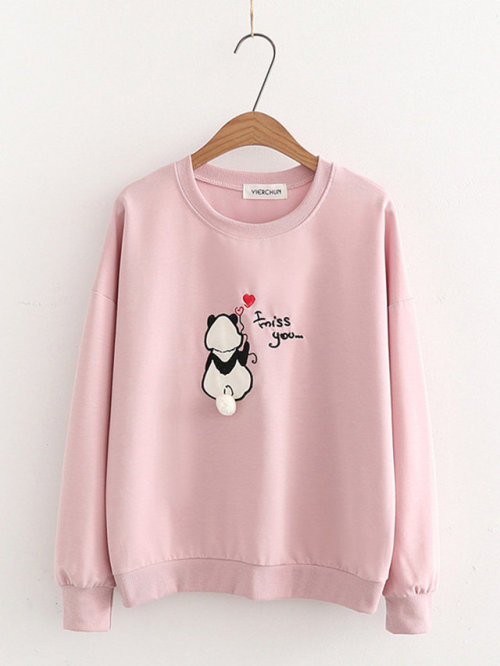 pickme-girl:Cute Sweatshirt Shirts or Hoodies bring good moods...