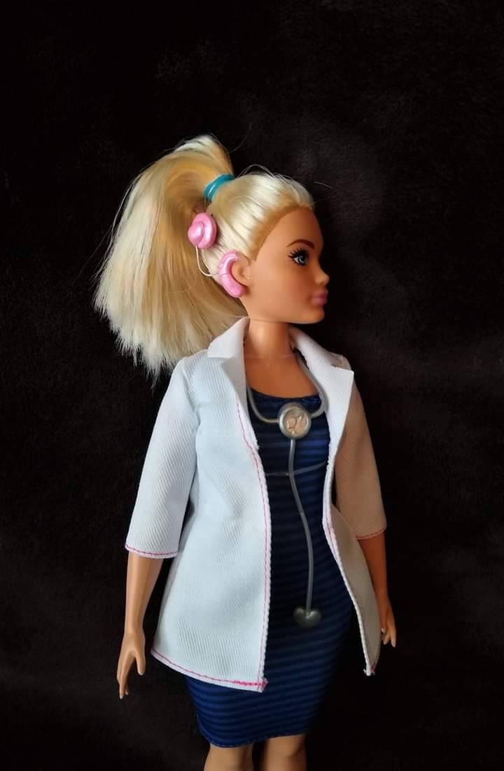 barbie with hearing aids