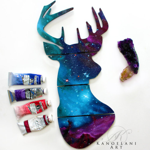 sosuperawesome:Original Art, Ornaments and Galaxy Shoes, by...