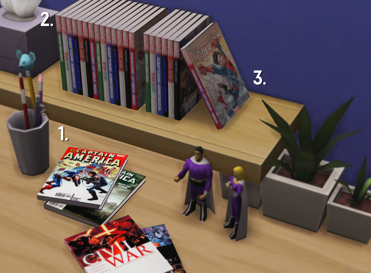 Sims книга. SIMS 4 Decor Marvel. Симс 4 книги. Симс комиксы. Симс 4 комиксы.