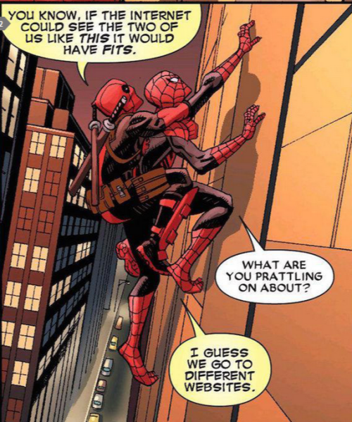 Spiderman And Deadpool Tumblr