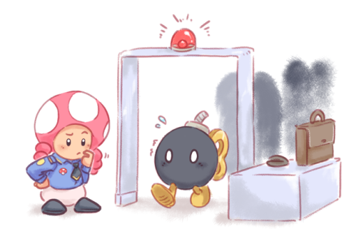 sunshinememoir:Life is hard for the poor Bob-Omb